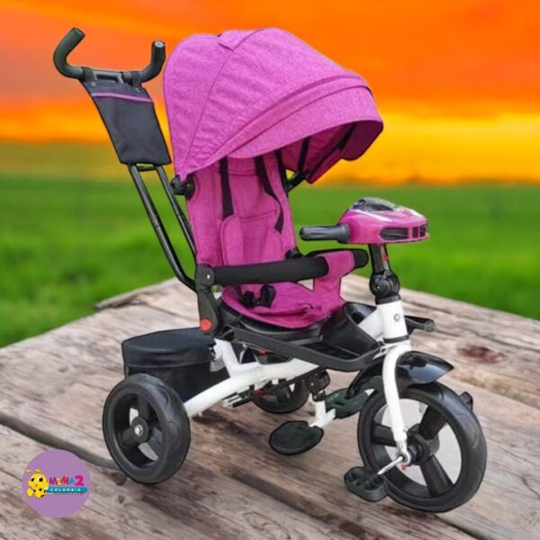 Triciclo Paseador Baby Triciclo Paseador Para Niños Con Guiador